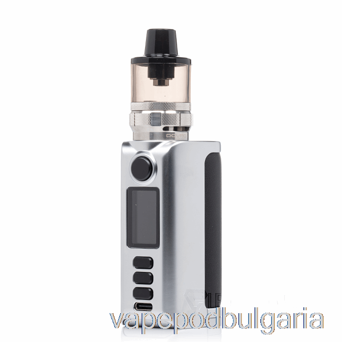 Vape 10000 Дръпки Dovpo Riva 200w Starter Kit Silver-black